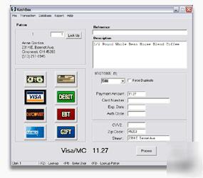 Kashbox credit & gift card processing software kit