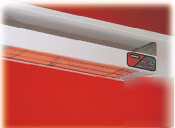 Nemco 6150-72 heat strip 72'' infrared bar warmers