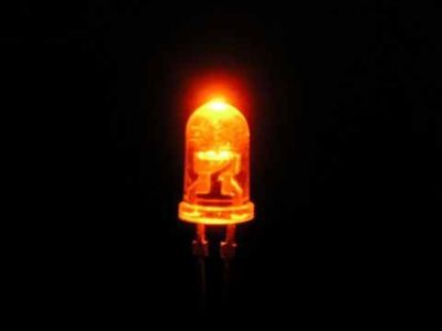 New 30 x orange led 5MM - ultra bright(6000MCD) - - uk