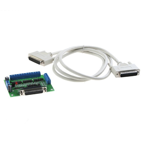 New DB25 breakout board adapter for cnc stepper motor 