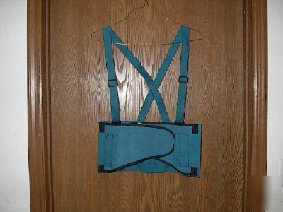 New clc back support belt 5000L in burgandy 38-47