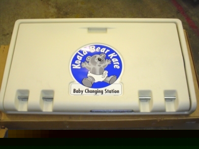 New koala bear kare horizontal baby changing station 