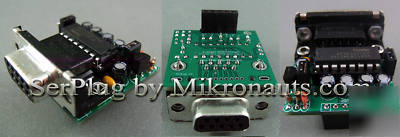 Serplug RS232 ttl propeller programmer propplug serial