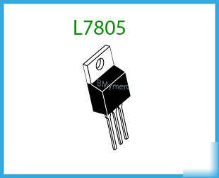 10 x L7805 voltage regulator 5V ham kit thomson to 220