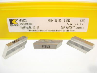 70 kennametal npr 333 grade K313 carbide inserts G964S