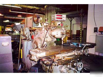 #7115 kearney & trecker 315 tf 16 univ. horizontal mill