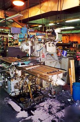 #7115 kearney & trecker 315 tf 16 univ. horizontal mill