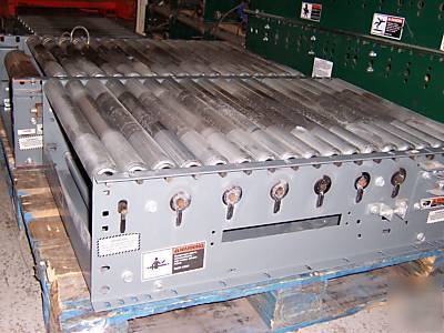Buschman fki belt driven live roller conveyor 24