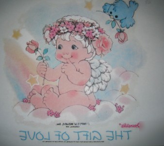 Dreamsicles angel~the gift of love, rose~ heat transfer
