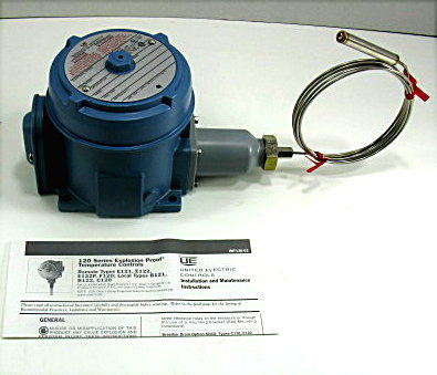 E121-8BS hazardous location remote temperature switch