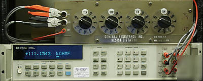 General resistance rds-44A decade box, nist-calibrated