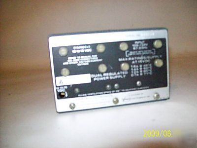 Lambda lxd-b-152-r dual output regulated pwr supp 