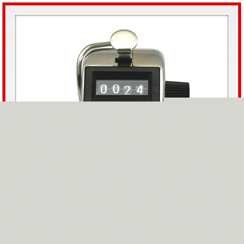 New 4 digits hand held tally counter numbers clicker