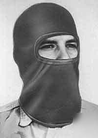 Nomex/kevlar hood-chemical, heat, fire, and cut resist