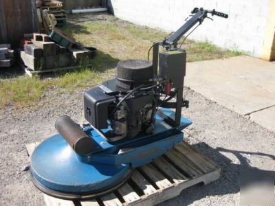 Propane floor burnisher scrubber polisher