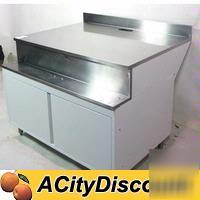 Restaurant s/s wait work prep station / cabinet