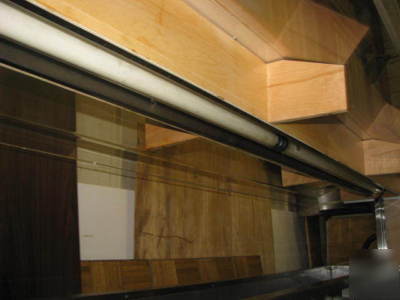 Salad bar refrigerated 8 ft. wood ext..must sell great