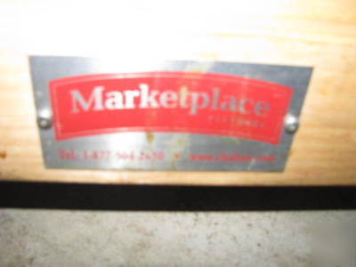 Salad bar refrigerated 8 ft. wood ext..must sell great