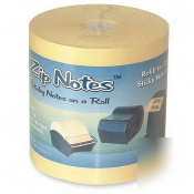 Tan - zip notes dispenser note refill