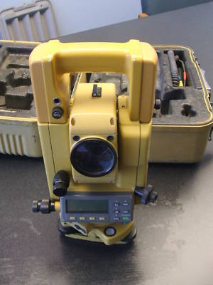Topcon gts-313 total station surveying vgc 