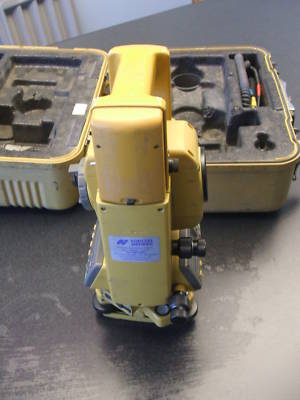 Topcon gts-313 total station surveying vgc 