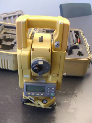 Topcon gts-313 total station surveying vgc 