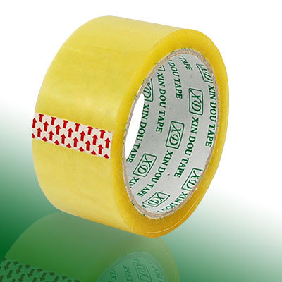 Yellow transparent adhesive tape for envelop box