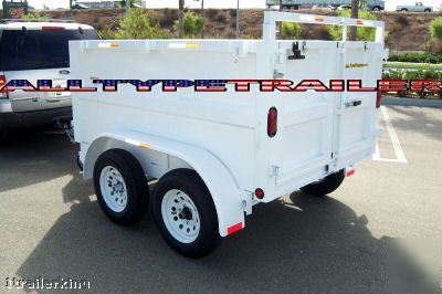 2010 model landscape hydraulic dump trailer w remote