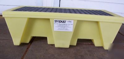 55 gallon barrel spill containment pallet 2 drum