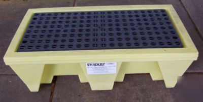 55 gallon barrel spill containment pallet 2 drum