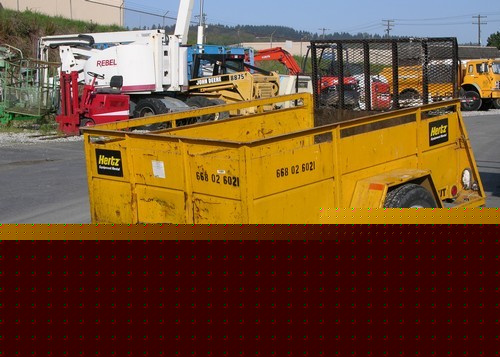 2006 redi haul 8'X5' 3K s/a utility cargo trailer ramp