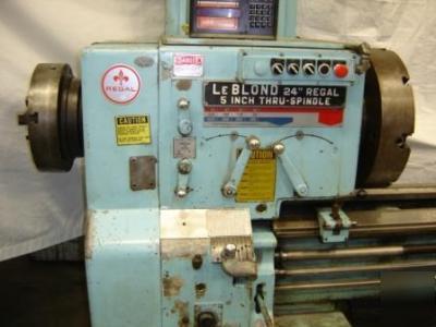 6702 leblond regal engine lathe 24