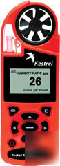 Kestrel 4200 hvac pocket air flow meter cfm anemometer