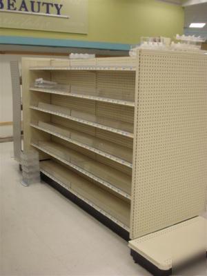 LozierÂ® 4' gondola shelving section/philadelphia pa