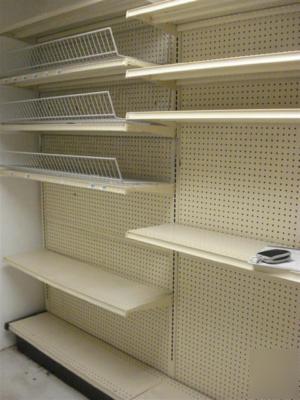 LozierÂ® 4' gondola shelving section/philadelphia pa