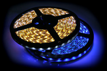 Reel of 5 meter flexible rgb smd led strip. usa seller.