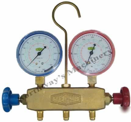 Refco 4665453 R22 refrigeration gauges w/72