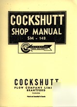 Cockshutt 30 & E3 tractor dealer shop service manual