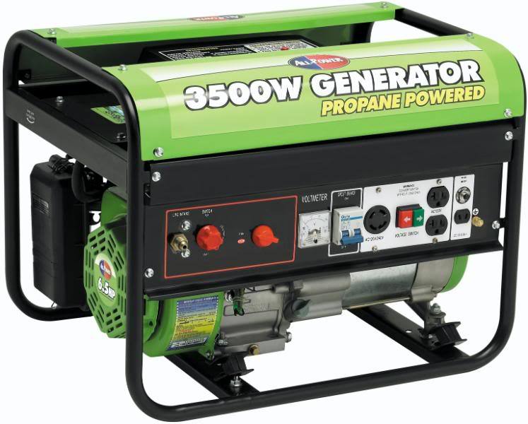 3500W 6.5HP propane gas powered generator
