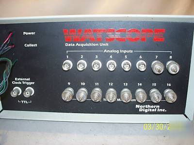 Data acquisition unit watscope analog northern digital