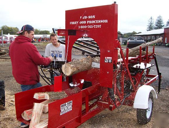 Firewood processor wood splitter log chainsaw sawmill