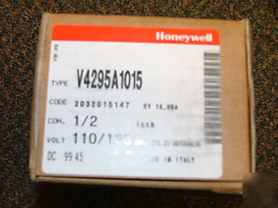 Honeywell V4295A1015 solenoid gas valve