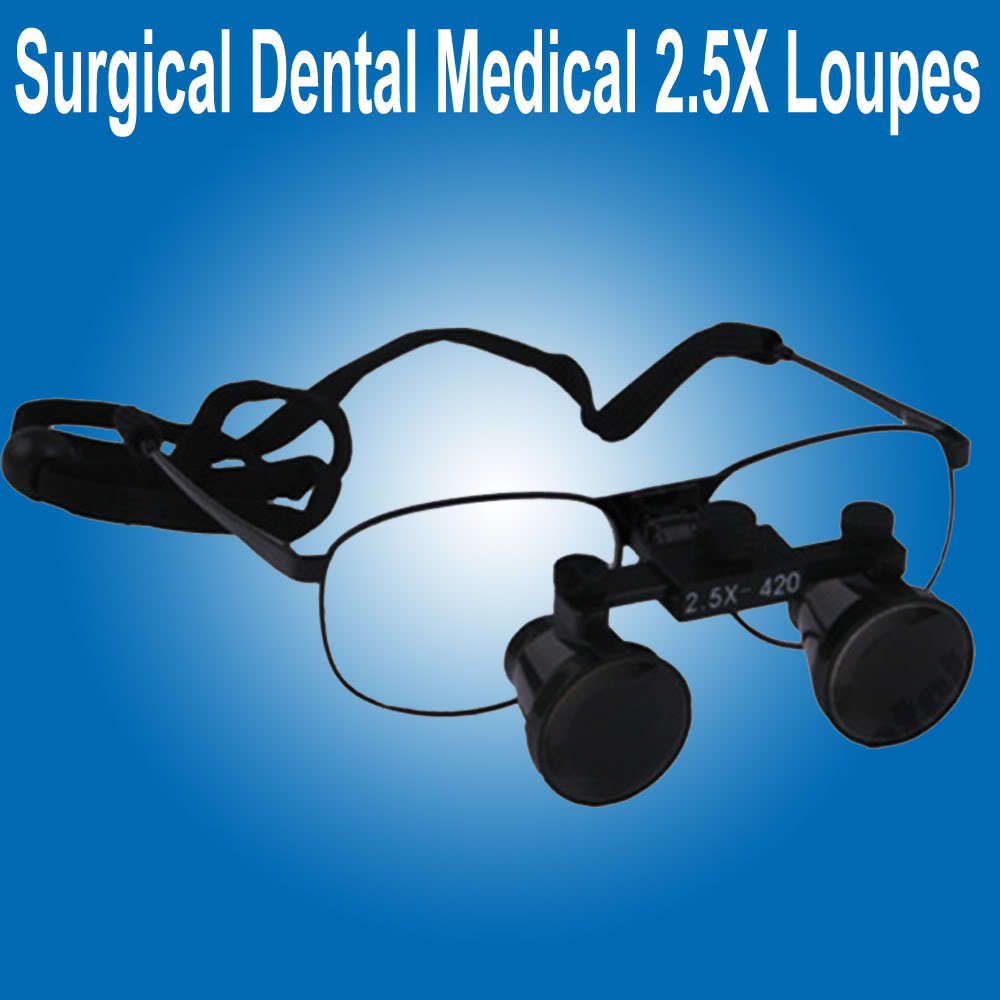 New brand surgical dental medical 2.5X loupes