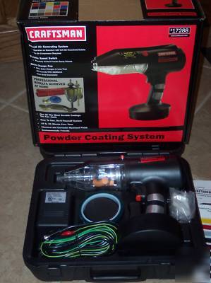 New craftsman powder coat paint system model 17288