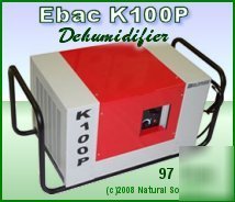 New ebac K100 commercial dehumidifier- -orig pkg 