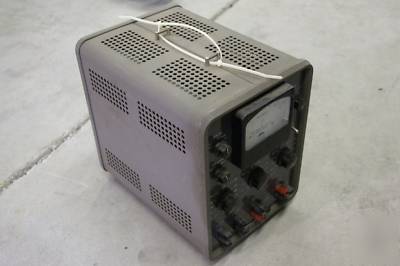 Fluke dc power supply model 407 vintage vacuum tube