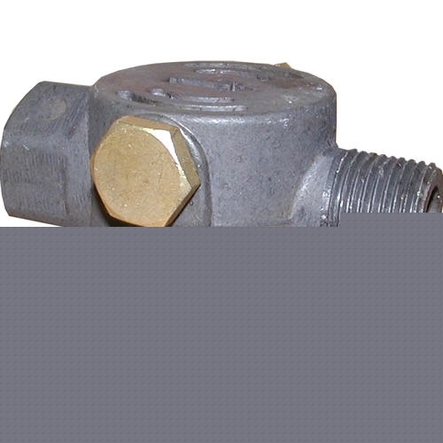 Aluminum line strainer, 1/2