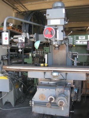 Kondia KP90 4HP hydraulic vertical tracer mill 13