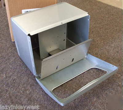 Stainless (2) sided napkin dispenser