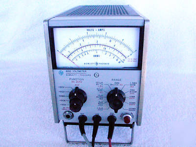 Hewlett packard hp 410C vtvm, voltmeter, multimeter